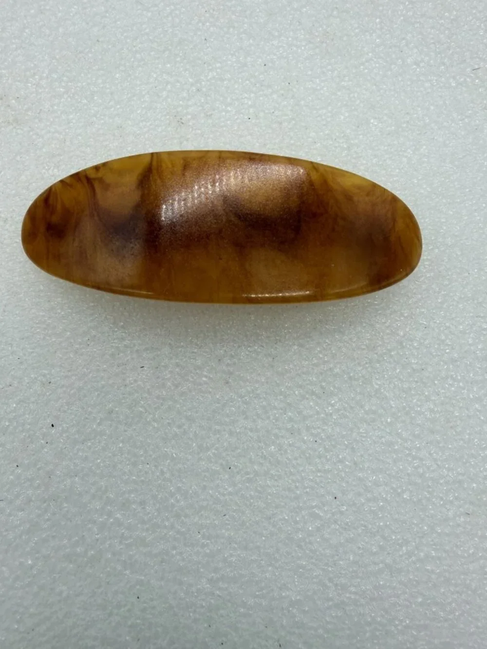 Vintage Faux Tortoiseshell Hair Barrette